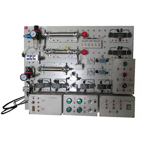 Electro Pneumatic Trainer Panel Type Pneumatic Training Equipment Didactic Equipment Vocational Training Equipment