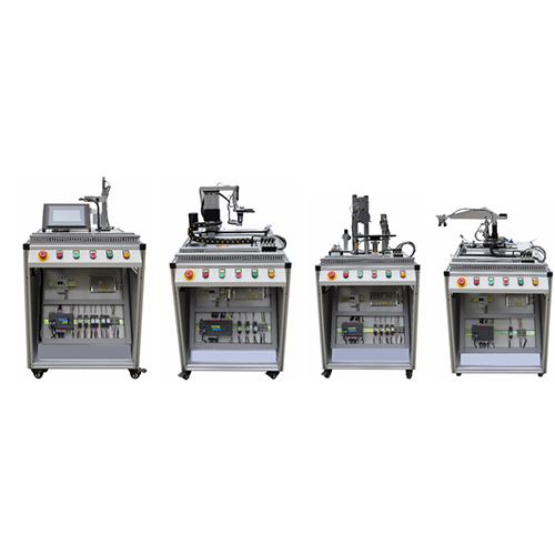 Sistema meccatronico industriale con PLC Siemens S7 1500 Trainer meccatronico Attrezzatura didattica Attrezzatura per la formazione professionale