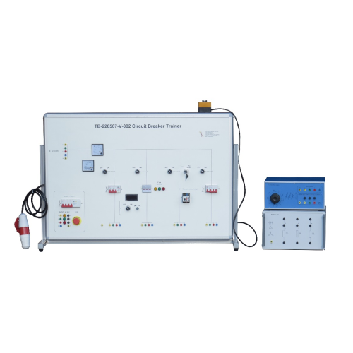 อุปกรณ์ฝึกอบรมเบรกเกอร์วงจร อุปกรณ์การศึกษาสำหรับโรงเรียน โต๊ะทำงานฝึกอาชีพ อุปกรณ์ฝึกอบรมด้านไฟฟ้า