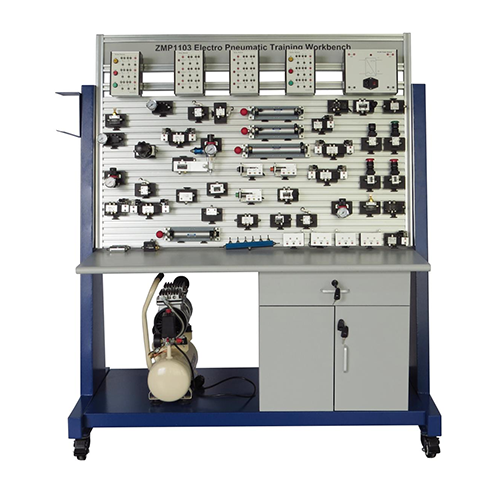 Electro Pneumatic Training Workbench Pneumatic Trainer Didactic Equipment Vocational Training Equipment