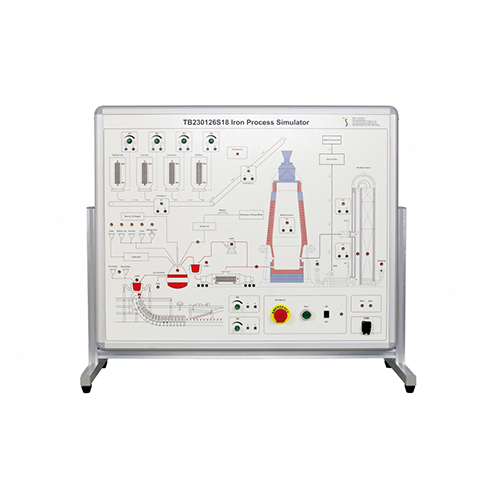 Iron Process Simulator Didactic Equipment Vocational Education Equipment Process Control Trainer