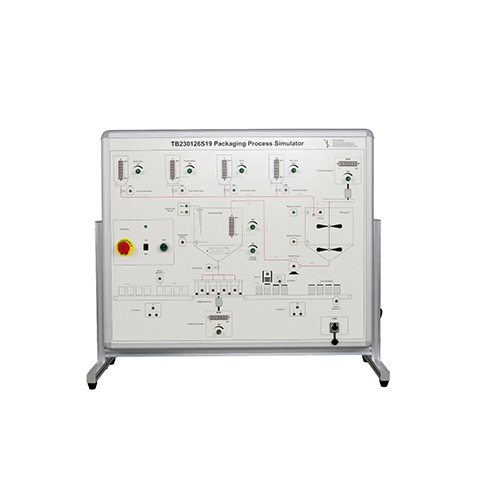 Packaging Process Simulator Didactic Equipment Vocational Training Equipment Process Control Trainer