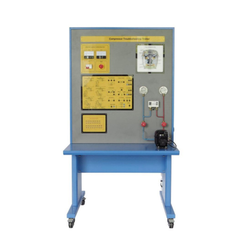 Compressor Troubleshooting Trainer Air Conditioner Trainer Didactic Equipment Vocational Training Equipment