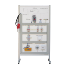 Banco di addestramento scolastico per trainer di distribuzione Attrezzatura da laboratorio scolastica Attrezzatura per la formazione elettrica educativa
