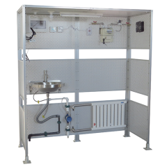 Система обучения сантехнике и электротехнике. Оборудование для обучения автоматизации зданий. Оборудование для профессионального обучения.