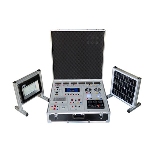 Kotak Eksperimen Uji Karakteristik Baterai Surya Peralatan Didaktik Peralatan Pelatihan Kejuruan Peralatan Pelatihan Energi Terbarukan