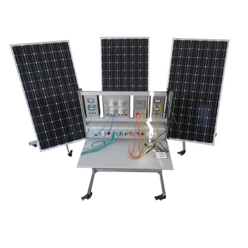 Educational Photovoltaic System Grid Connection Training Equipment Didactic Equipment Vocational Training Equipment Renewable Training Equipment
