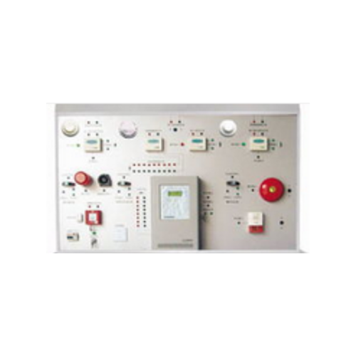 Учебный стенд по системам пожарной сигнализации и безопасности. Тренажер по автоматизации зданий. Учебное оборудование. Оборудование для профессиональной подготовки.