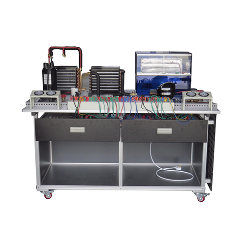Refrigerator and Air Conditioner Trainer Refrigerator Trainer Didactic Equipment Vocational Training Equipment
