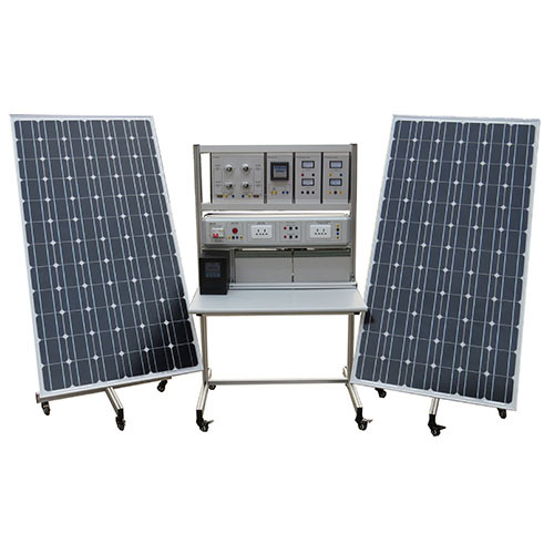 Equipamento Didáctico para Formação de Sistemas Fotovoltaicos Isolados da Rede - Equipamento para Educação Profissional - Equipamento para Formação em Energias Renováveis