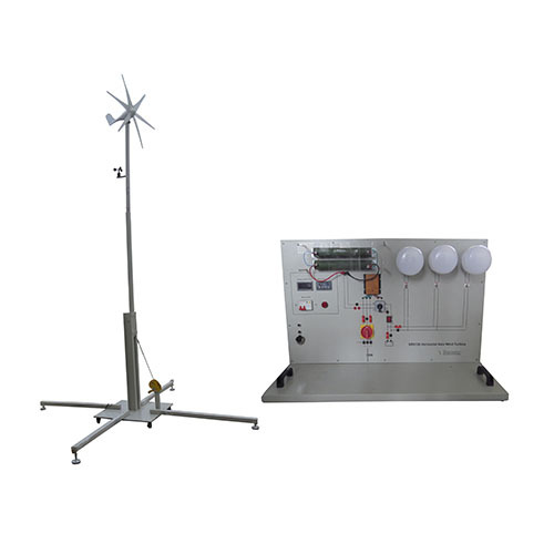Equipamento Didático para Turbina Eólica de Eixo Horizontal, Equipamento para Educação Profissional, Equipamento para Formação em Energias Renováveis