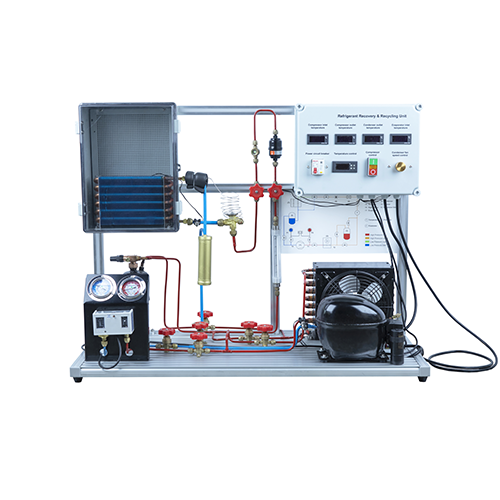 Refrigerant Recovery & Recycling Unit Refrigerator Trainer Vocational Training Equipment Didactic Equipment