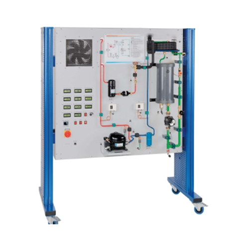 Refrigeration Circuit With Variable Load Air Conditioner Trainer Teaching Equipment Vocational Training Equipment