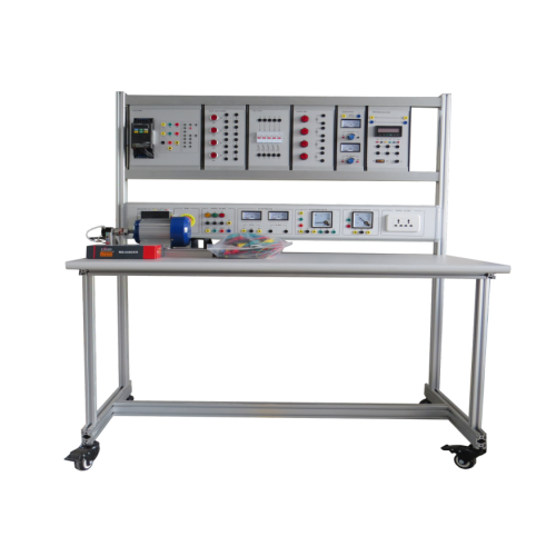 Banco de entrenamiento escolar para instructores de accionamientos eléctricos de CA, equipo de laboratorio escolar, equipo de capacitación eléctrica educativa