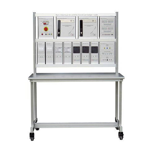 Access Control by Badge + Code Teaching Equipment Building Automation Trainer Didactic Equipment Vocational Training Equipment