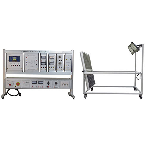 Banco de Formación Fotovoltaica, Equipo Didáctico, Equipo de Formación Profesional, Equipo de Formación en Energías Renovables