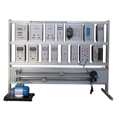 Vectorial Field Oriented Servomechanism For Asynchronous Three Phase Motor Didactic Bench School Training Bench Educational Workbench Electrical Training Equipment