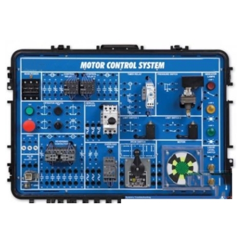 Portable Motor Control Troubleshooting System Didactic Equipment School Equipment Training Electrical Training Equipment