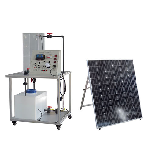 Solar Pump Water Trainer Didactic Equipment Vocational Training Equipment Renewable Training Equipment