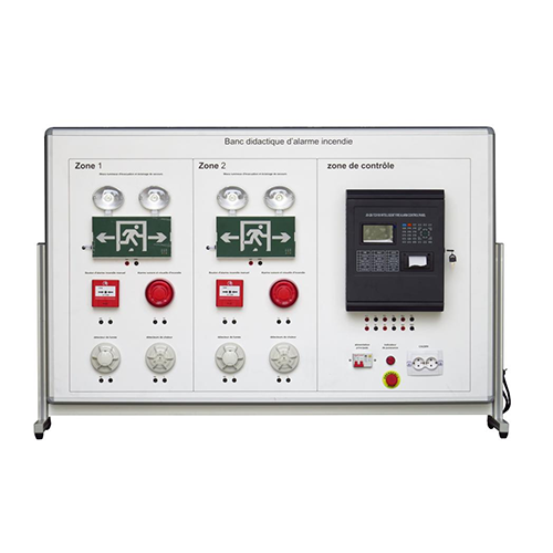 Fire Alarm Teaching Equipment Building Automation Trainer Didactic Equipment Vocational Training Equipment