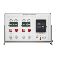 Apparecchiature didattiche per allarmi antincendio, trainer per l'automazione degli edifici, apparecchiature didattiche, apparecchiature per la formazione professionale