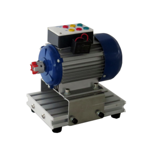 Single Phase Dual Value Capacitor Didactic Motor School Equipment Training Vocational Education Equipment Electrical Machine Trainer