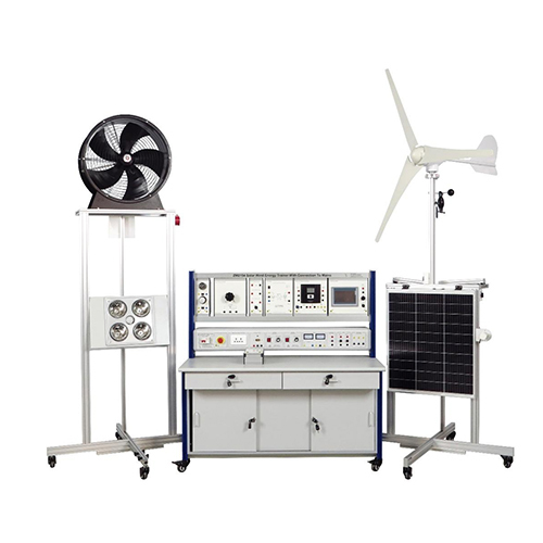 Solar Wind Energy Trainer With Connection to Mains Didactic Equipment Vocational Education Equipment Renewable Training Equipment