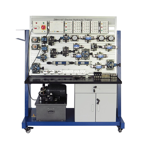 جهاز تدريب هيدروليكي كهربائي، مقعد هيدروليكي، معدات تعليمية، معدات تدريب مهني