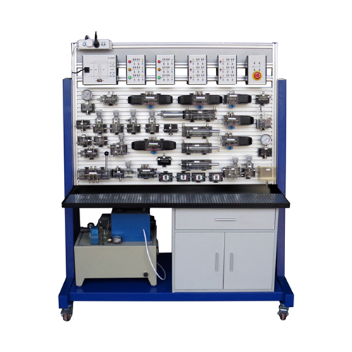 Équipement de formation hydraulique transparent, banc hydraulique, équipement didactique, équipement de formation professionnelle