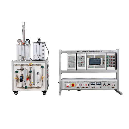 Pressure Regulation Trainer Didactic Equipment Vocational Education Equipment Process Control Trainer
