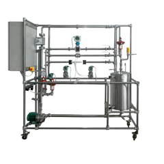 Flow Rate and Pressure Control (Including PID Controller With Software) with Computer and Backup UPS Didactic Equipment Vocational Education Equipment Process Control Trainer