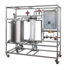 레벨 및 유량 제어(소프트웨어가 포함된 PID 컨트롤러 포함) 컴퓨터 및 백업 UPS를 갖춘 교육용 장비/직업 훈련 장비/공정 제어 트레이너