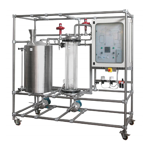 레벨 및 유량 제어(소프트웨어가 포함된 PID 컨트롤러 포함) 컴퓨터 및 백업 UPS를 갖춘 교육용 장비/직업 훈련 장비/공정 제어 트레이너