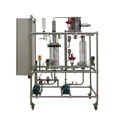 Многопроцессное управление (включая ПИД-регулятор с программным обеспечением) с компьютером и резервным ИБП. Дидактическое оборудование. Оборудование для профессионального обучения. Тренажер по управлению технологическими процессами.