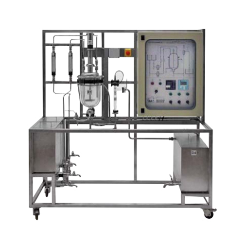 Регулирование pH (включая ПИД-регулятор с программным обеспечением) с компьютером и резервным ИБП. Дидактическое оборудование. Оборудование для профессионального обучения. Тренажер для управления технологическими процессами.