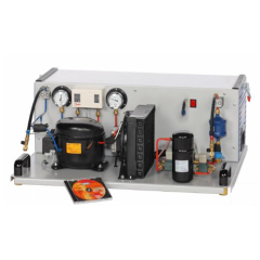 Système de formation HSI : Technologie du froid et de la climatisation, Unité de base de formation en réfrigération, Équipement pédagogique, Matériel didactique