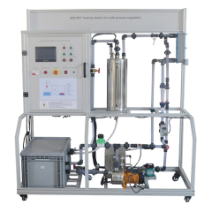 Teaching Station For Level, Flow, Pressure And Temperature Control Didactic Equipment Vocational Education Equipment Process Control Trainer