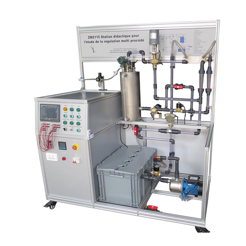 압력, 유량, 레벨 및 온도 측정 교육 장비, 직업 훈련 장비, 공정 제어 트레이너