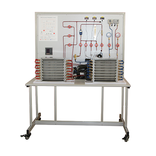 General Refrigeration Trainer Refrigeration Laboratory Equipment Teaching Equipment Vocational Training Equipment