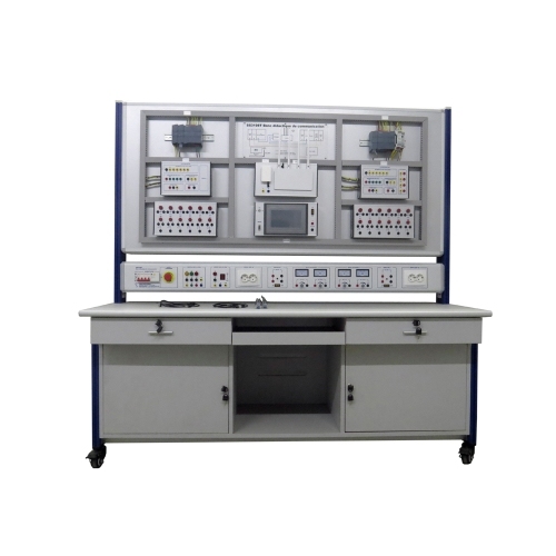 PLC With Network Communication Training Workbench Didactic Equipment School Equipment Training PLC Training Equipment