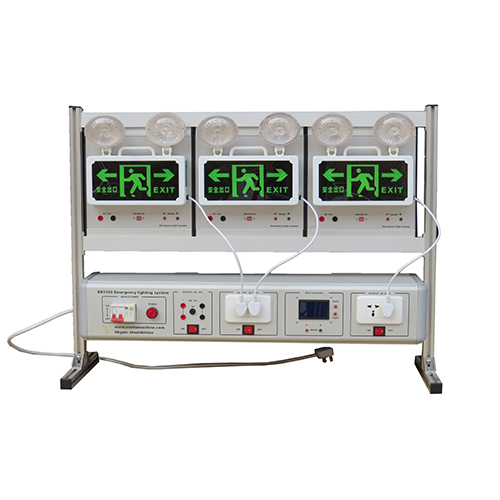 Emergency Lighting System Trainer Building Automation Wire Trainer Teaching Equipment Didactic Equipment