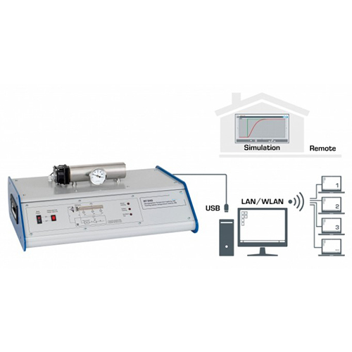 Temperature Transducer And Control Trainer Didactic Equipment Vocational Training Equipment Process Control Trainer