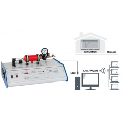 Учебный стенд по датчикам давления и системам управления. Дидактическое оборудование для профессионального обучения. Тренажер для управления технологическими процессами.