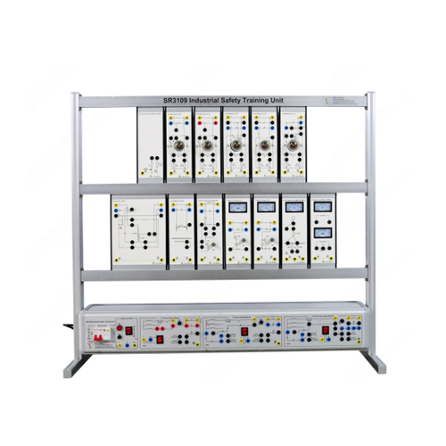 Industrial Safety Training Unit Building Automation Wire Trainer Didactic Equipment Vocational Training Equipment