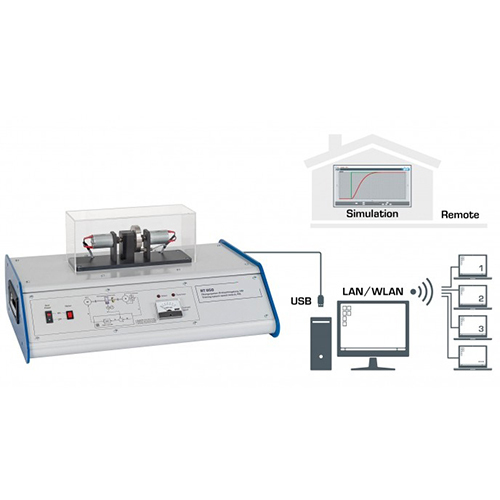 Speed And Position Transducer And Control Trainer Didactic Equipment Vocational Training Equipment Process Control Trainer