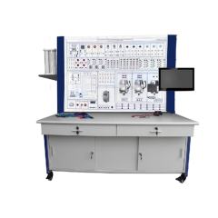 Unità didattica per la formazione su impianti elettrici industriali avanzati, automazione degli edifici, addestramento dei cavi, materiale didattico, materiale didattico