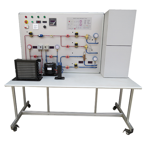 Industrial Refrigeration Trainer Teaching Equipment Refrigeration Laboratory Equipment Vocational Training Equipment