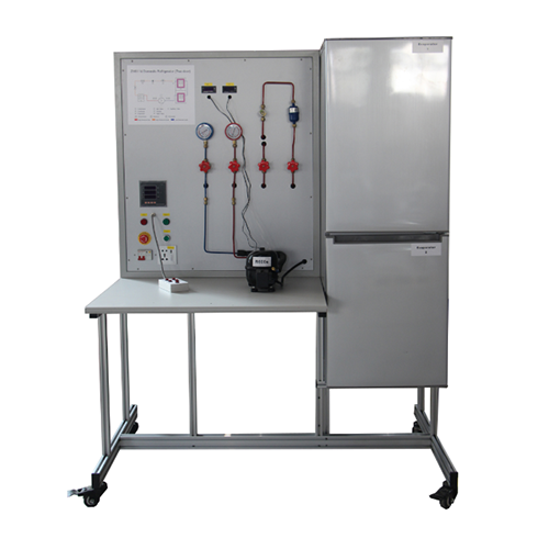 Domestic Refrigerator (Two Door) Refrigeration Trainer Vocational Training Equipment Didactic Equipment
