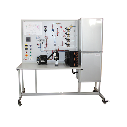 Deep Freezing Trainer Refrigeration Laboratory Equipment Teaching Equipment Vocational Training Equipment