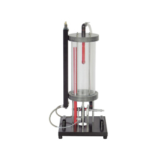 Вертикальный поток из резервуара. Дидактическое оборудование. Оборудование для профессионального обучения. Лабораторное оборудование по механике жидкости.